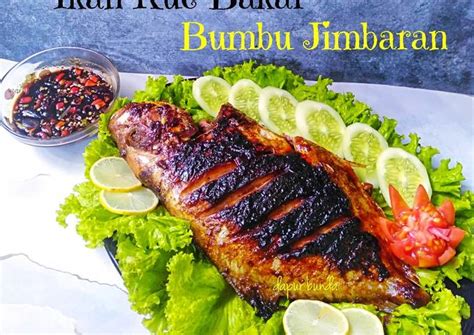 Resep Ikan kue bakar bumbu Jimbaran oleh Via Vie (Dapur Bunda) - Cookpad