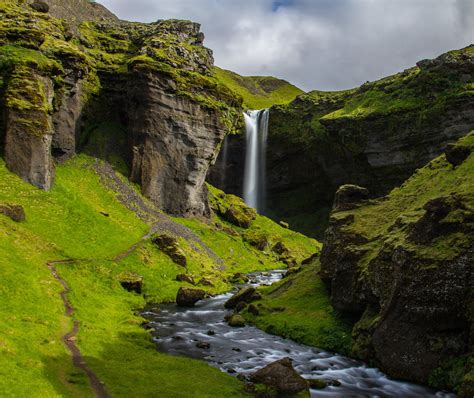 Kvernufoss, Iceland's Most Beautiful Hidden Waterfall [4108x3456][OC] : r/EarthPorn