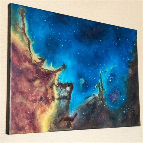 My latest nebula : oilpainting