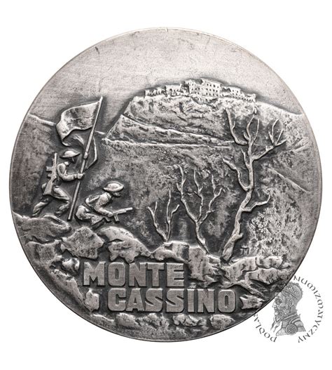 Polska, PRL (1952–1989). Medal 1989, Monte Cassino