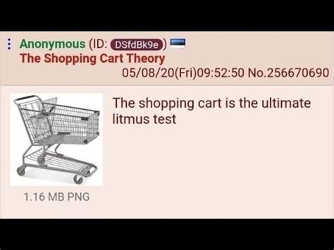 The Shopping Cart Theory - YouTube