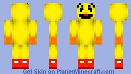 Pac-Man + Ghosts Minecraft Skin