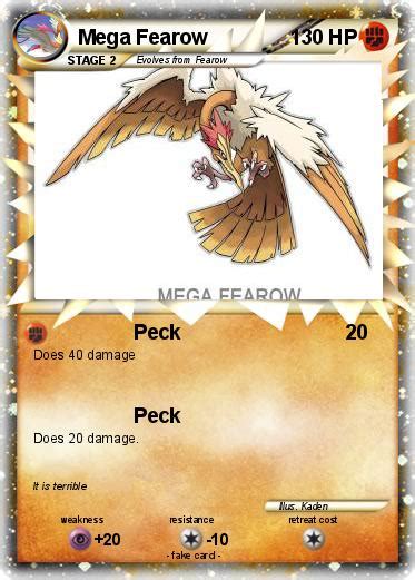 Pokémon Mega Fearow - Peck - My Pokemon Card