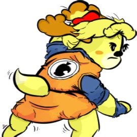 Isabelle Goku by VisitToGrandmasHouse on Newgrounds