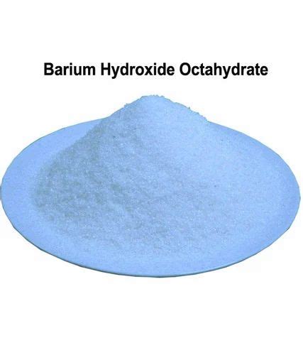 Barium Hydroxide Octahydrate, Grade Standard: Analytical Grade at best price in Kolkata