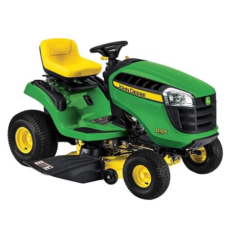 John Deere D105 42 in. 17.5 HP Gas Automatic Lawn Tractor | Shop Your ...