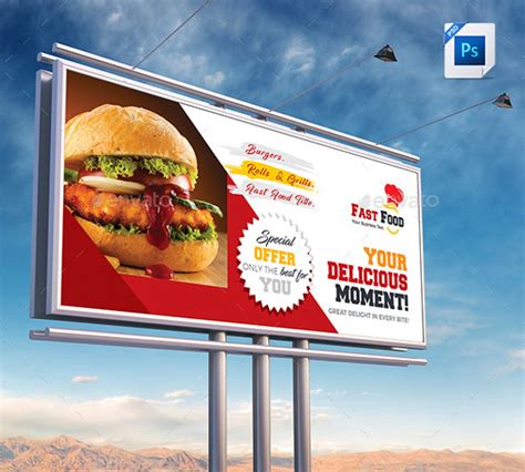 Food Billboard - 15+ Examples, Tips