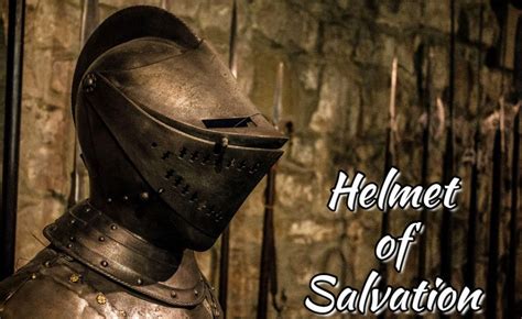 Helmet of Salvation - One of 6 Pieces of God's Armor - Strength with ...