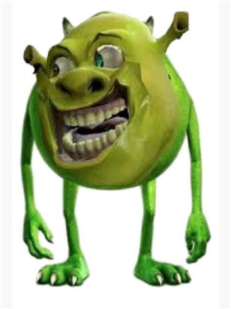 huella varilla cueva shrek mike wazowski meme Segundo grado Mal ...