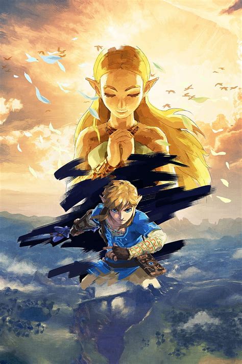 Zelda and link, legend, nintendo, the, zelda, HD phone wallpaper | Peakpx