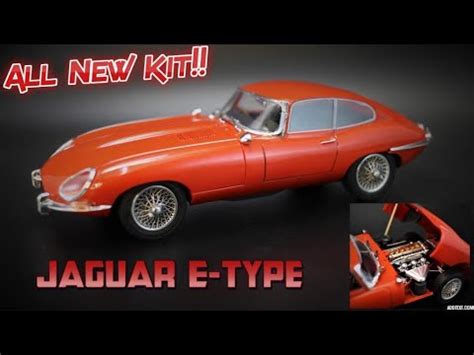 Jaguar E Type XKE Coupe 1/24 Scale Model Kit Build Painting How To Revell Germany 07668 ALL NEW ...