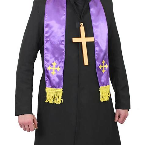 Mens Exorcist Priest Costume | Cazaar