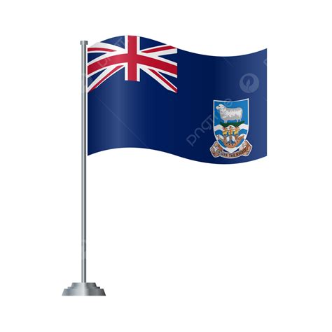 Falkland Islands Flag, Falkland Islands, Flag, Island PNG and Vector ...