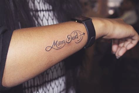 Pin on Mom dad tattoos