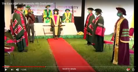 HAPPENING NOW: East African University in Uganda Holds Virtual Graduation - Campus Bee