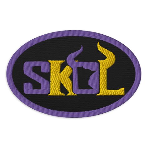 Minnesota Vikings SKOL Embroidered Patch - Etsy