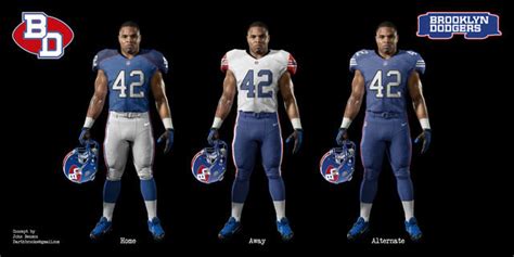 Defunct NFL teams get uniform makeovers