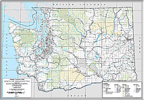 Washington State Road Map Printable - Printable Map