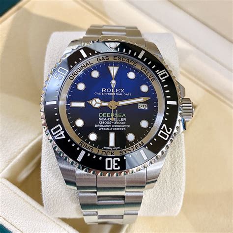 Rolex Sea-Dweller Deepsea D-Blue 2015 fullset top condition for $16,957 for sale from a Seller ...