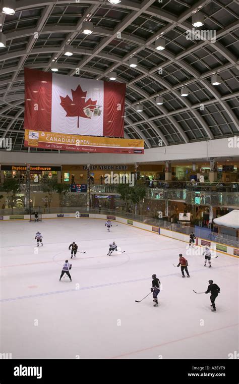 West edmonton mall ice palace hi-res stock photography and images - Alamy