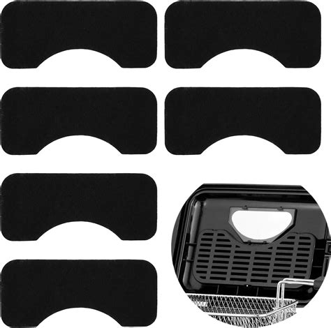 6 Packs Deep Fryer Filters, Compatible with Cuisinart Deep Fryer 1.1 ...