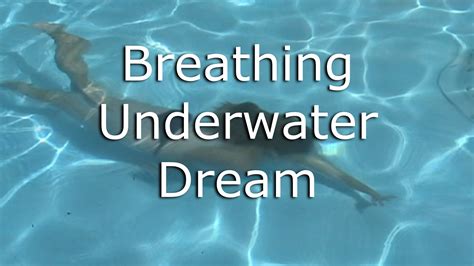 When You Dream of Breathing Underwater | Carol Chapman