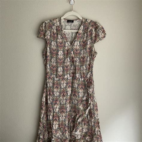 Kookai Floral Patterned Dress - size small - has... - Depop