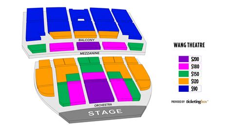 Boston Boch Center Wang Theatre Seating Chart