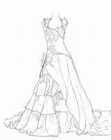 Beautiful Dress Coloring Pages At GetDrawings  Free Download sketch template
