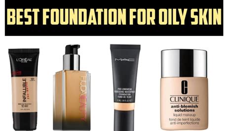 Best foundation for oily skin/ best oil free foundation - YouTube