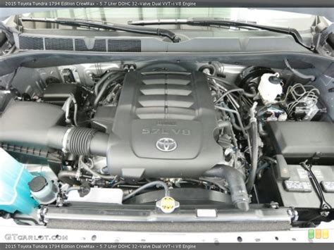 5.7 Liter DOHC 32-Valve Dual VVT-i V8 2015 Toyota Tundra Engine ...