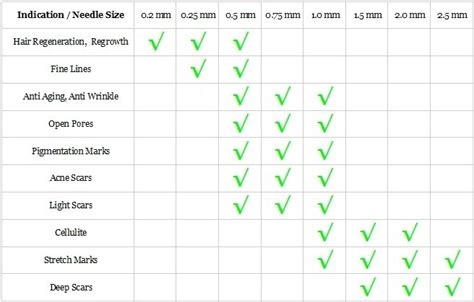 Choosing Derma Roller Needle Size | Derma Roller Shop