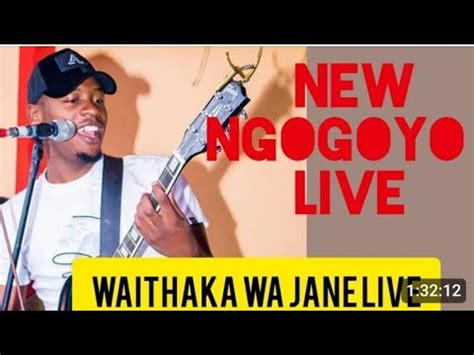 WAITHAKA WA JANE LIVE PERFORMANCE. - YouTube