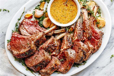 Roasted Rack of Lamb Recipe with Butter Sauce – Roasted Lamb Rack Recipe — Eatwell101