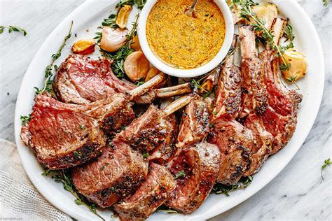 Roasted Rack of Lamb Recipe with Butter Sauce – Roasted Lamb Rack Recipe — Eatwell101