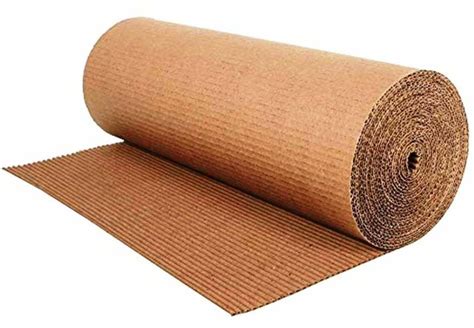 Flipkart.com | YAJNAS Brown Packing Cardboard Roll Corrugated Paper ...