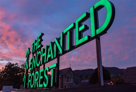 THE ENCHANTED FOREST SHINES SPOTLIGHT ON PITLOCHRY - The Enchanted Forest