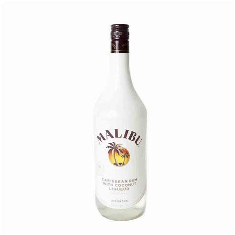 Malibu Coconut Rum 1L - Elma Wine & Liquor