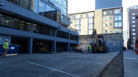 Covered Parking Garage – Downtown Seattle | Benjamin Asphalt Services