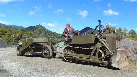 Restoring a rare WW2 Airborne Dozer.. Hasn't run for 45 Years - YouTube