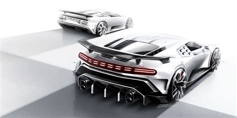 Bugatti Centodieci - Car Body Design