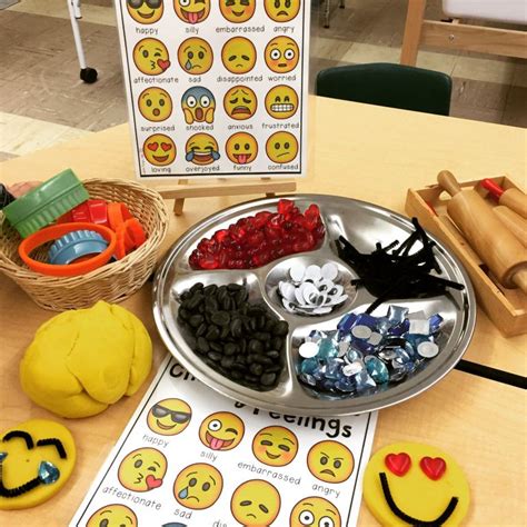 Playdough Provocations: Emojis! | Playdough activities, Playdough ...