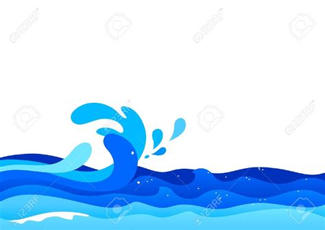 Cartoon Waves Clipart | Free download on ClipArtMag