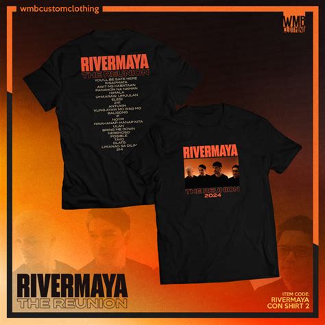 Rivermaya Reunion Shirt by WMB Clothing | Lazada PH