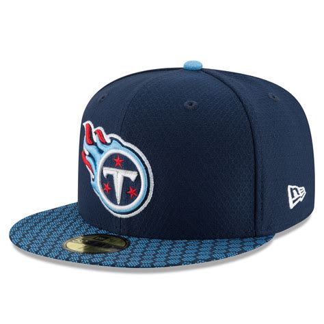 Youth Tennessee Titans New Era Navy 2017 Sideline Official 59FIFTY ...