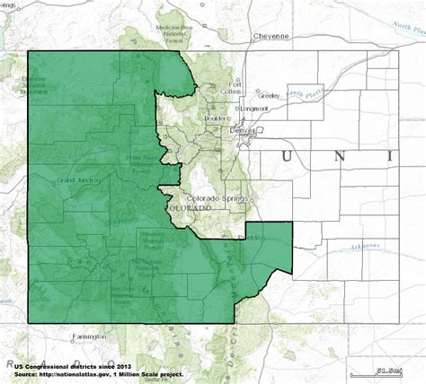 colorado representative districts map - Inga Kohler