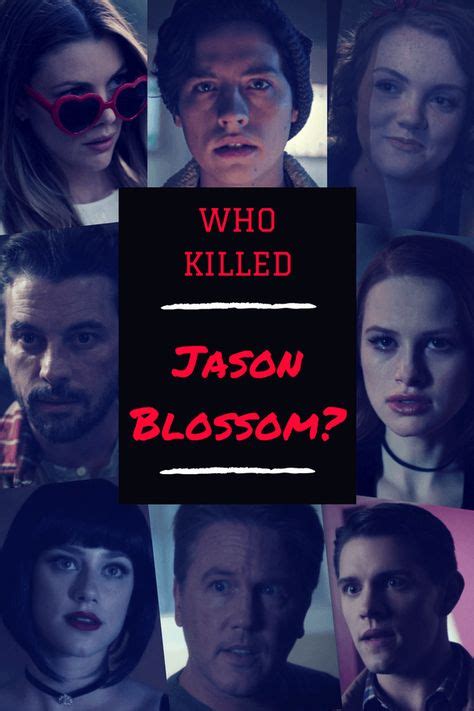 Who Killed Jason Blossom? | Riverdale jason, Riverdale archie, Fangirl