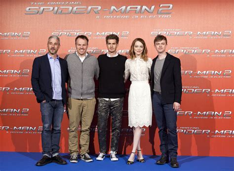 The Amazing Spider-Man 2 filmmakers and cast at the press conference in Rome. | The amazing ...