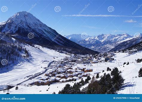 Montgenevre Ski Resort stock photo. Image of mountain - 29257990