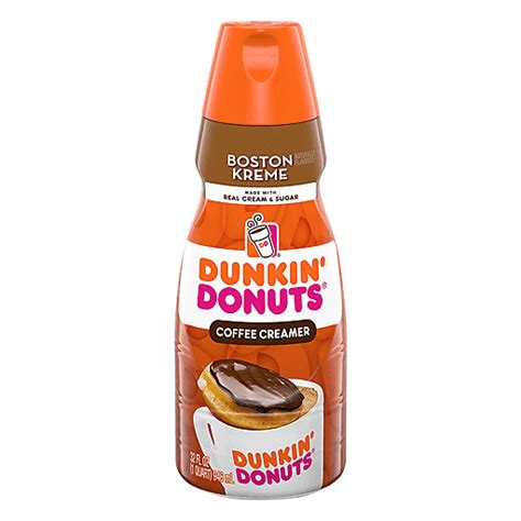 Dunkin' Donuts Coffee Creamer, Boston Kreme 32 fl oz | Creamers | Foodtown